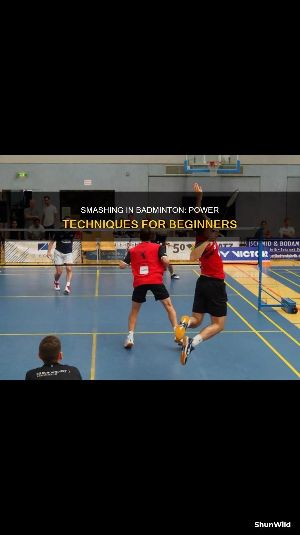 how to smash in badminton with power
