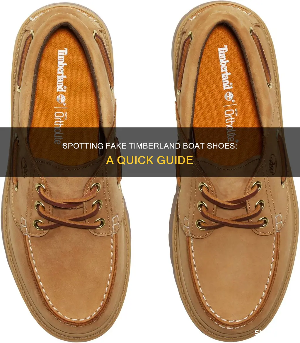 how to spot fake timberland boat shoes