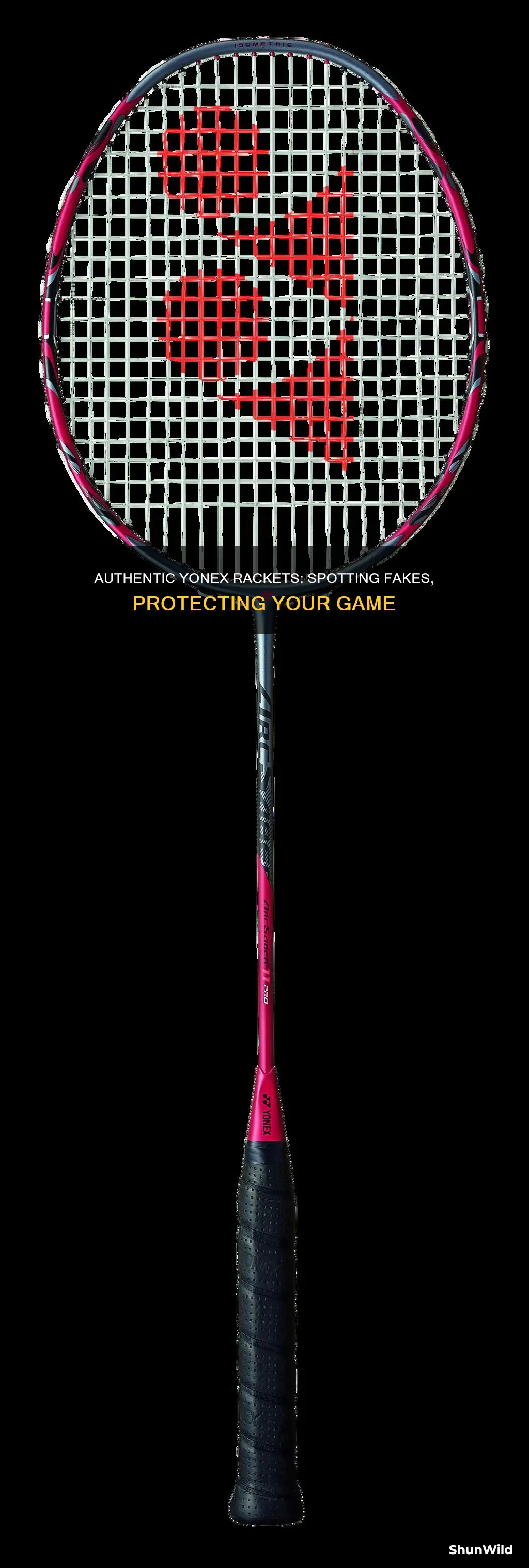 how to spot fake yonex badminton rackets
