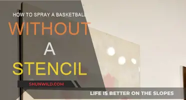 Spraying a Basketball: Freehand Techniques for Court Art