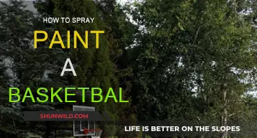 Spray Painting a Basketball: A Step-by-Step Guide