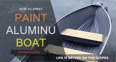 Spray Painting an Aluminum Boat: A Step-by-Step Guide