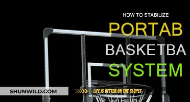 Stabilizing Your Portable Basketball System: A Guide