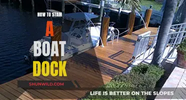 Staining Boat Docks: A Step-by-Step Guide to Success