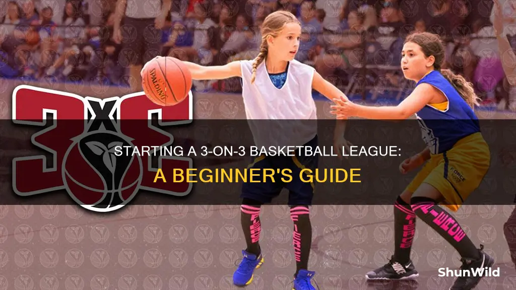 how to start a 3 on 3 basketball league