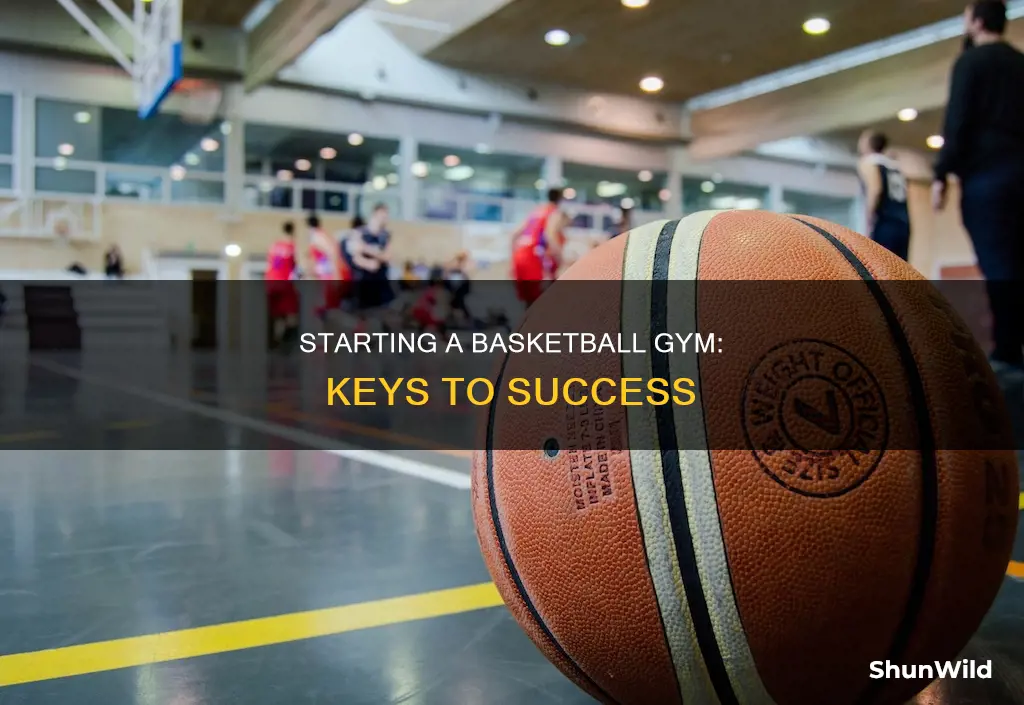 how to start a basketball gym business