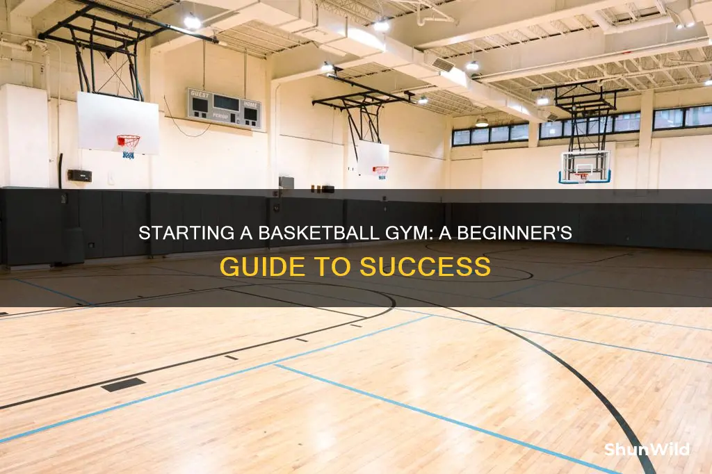 how to start a basketball gym