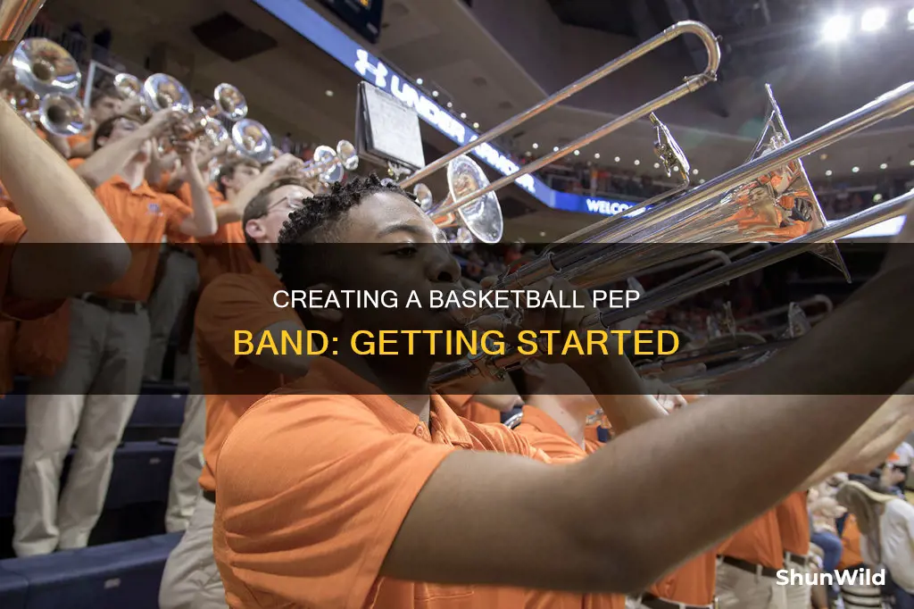 how to start a basketball pep band