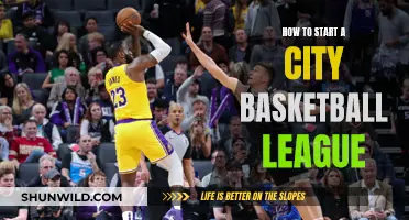 Unleash the City's Hoops Potential: A Guide to Launching Your Basketball League