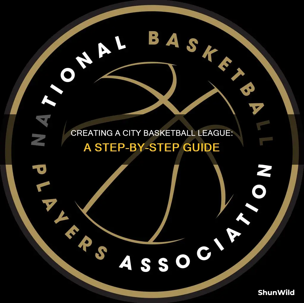 how to start a city basketball league