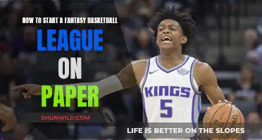 Fantasy Basketball League: A Guide to Paper-Based Play