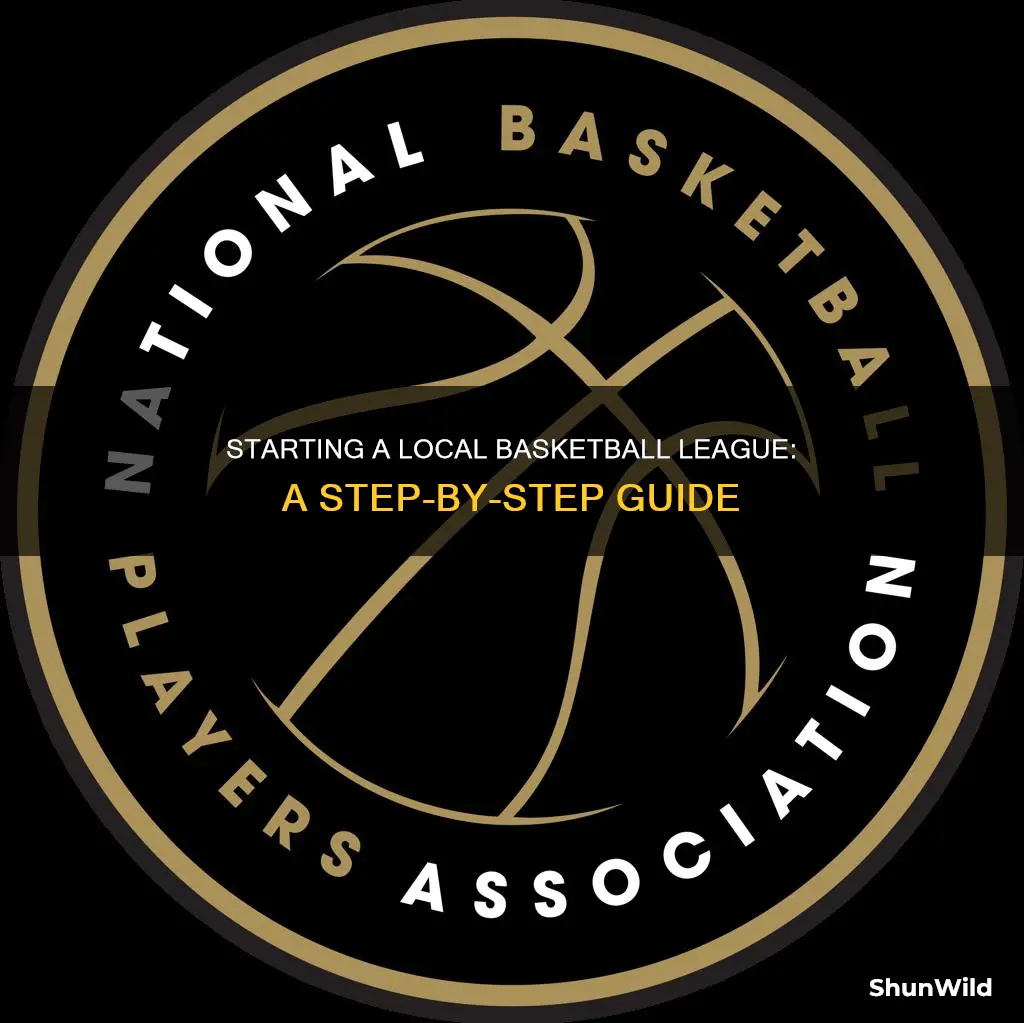 how to start a local basketball league