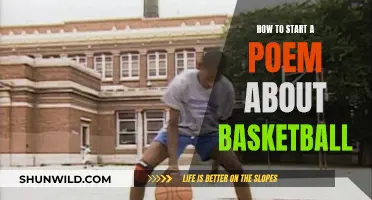 Crafting Basketball Poetry: Where to Start