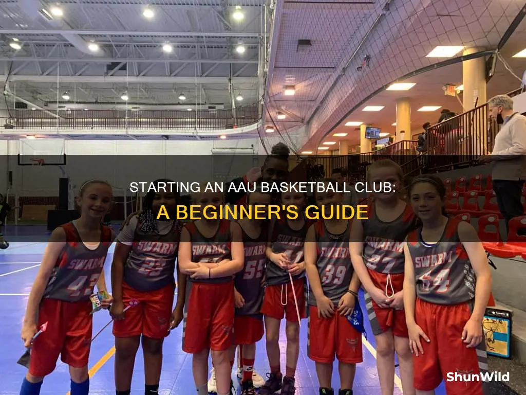 how to start an aau basketball club