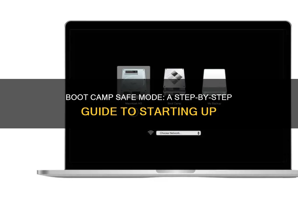 how to start boot camp in safe mode