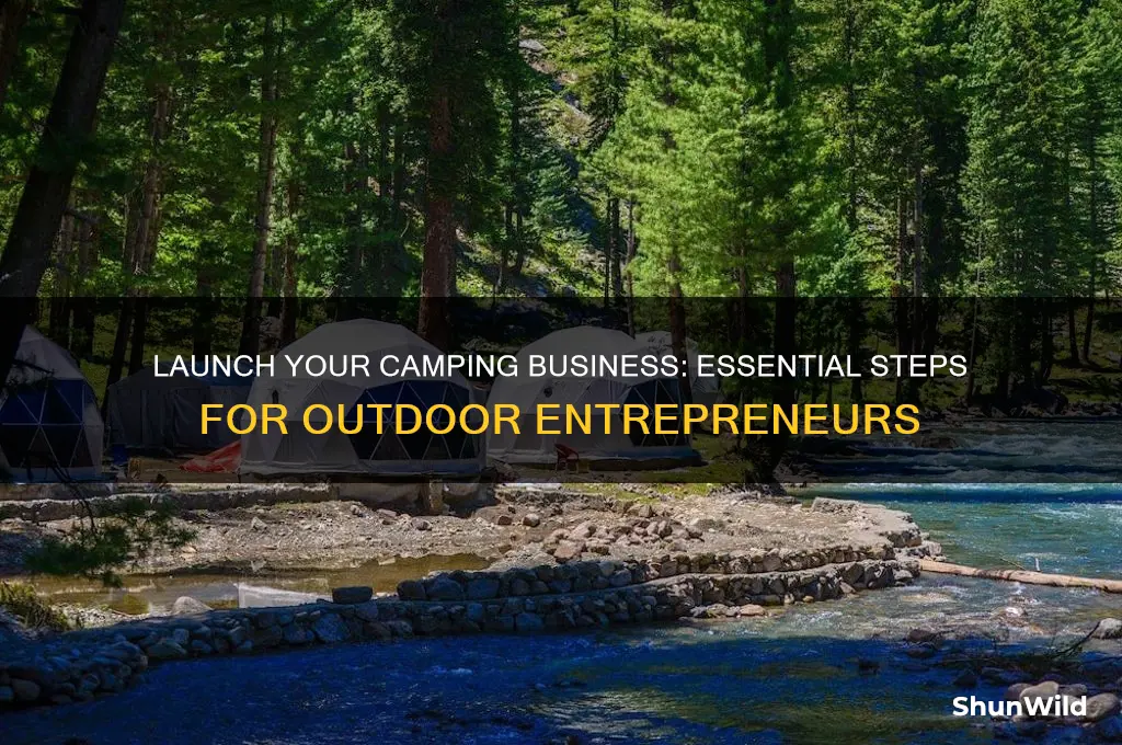how to start camping business