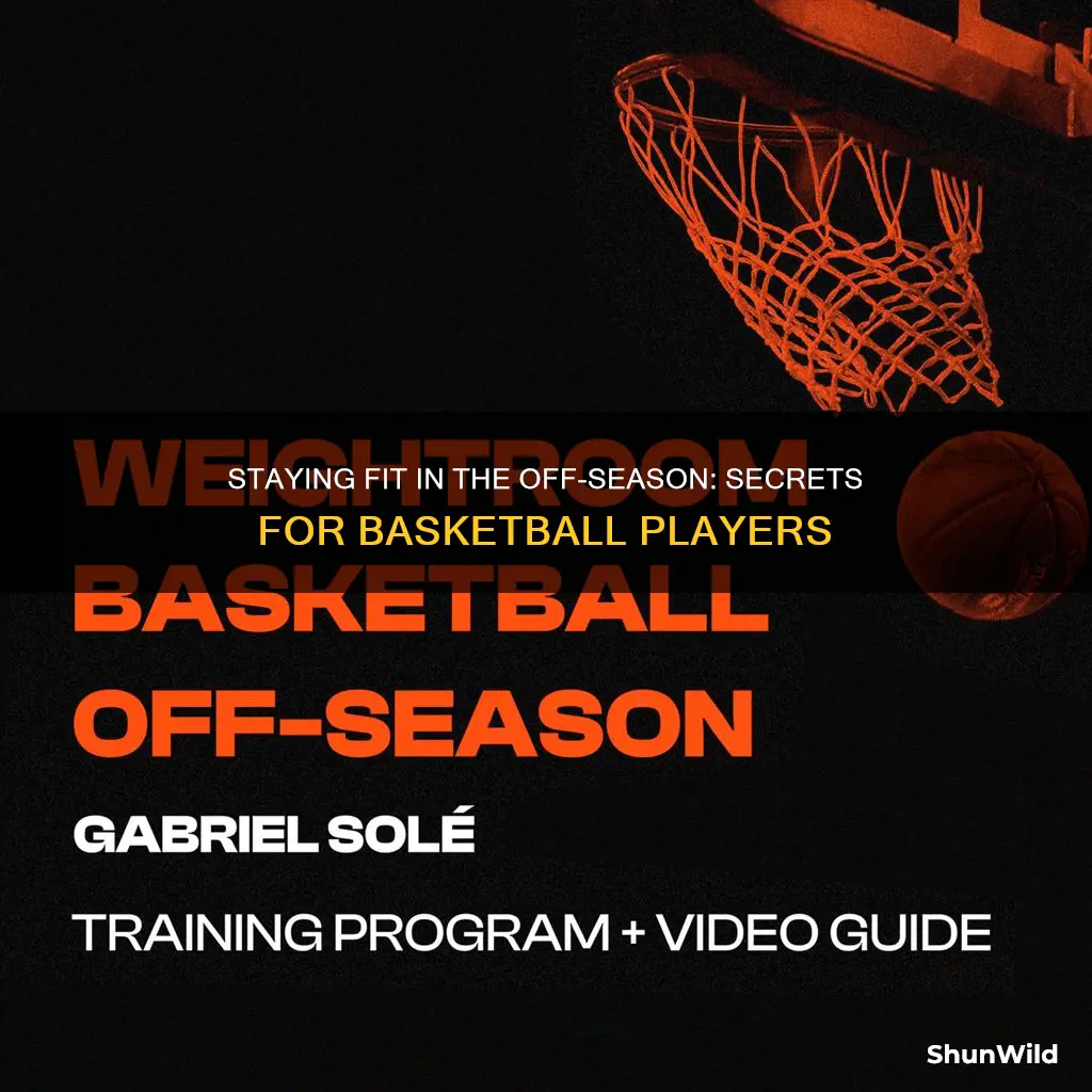 how to stay in shape for basketball offseason