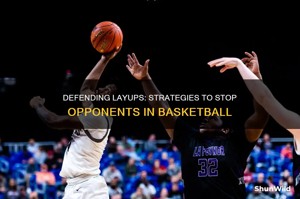 how to stop a layup in basketball