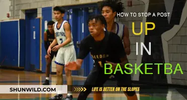 Defending Post-ups: Strategies to Stop a Basketball Post-up