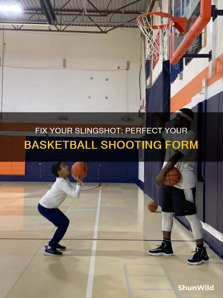 how to stop ahooting a basketball like a slingshot