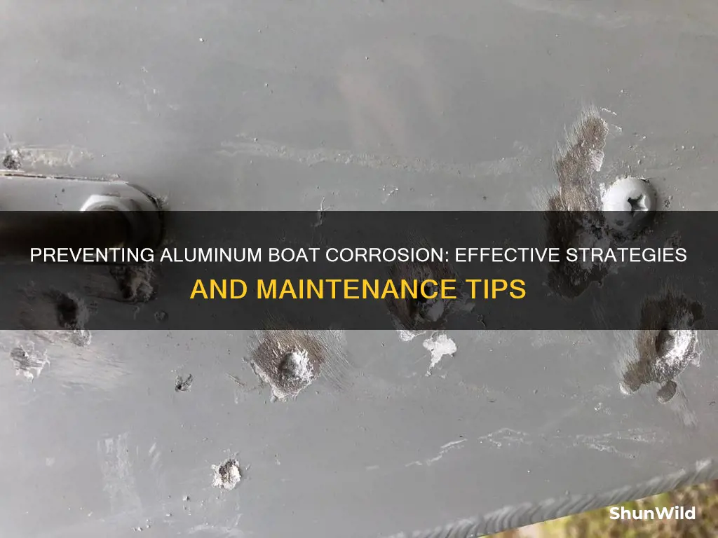 how to stop aluminum boat corrosion