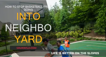 Keep the Ball in Your Court: Stop Lost Basketballs