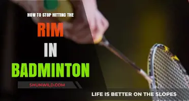 Mastering Badminton: Avoid Rim Hits
