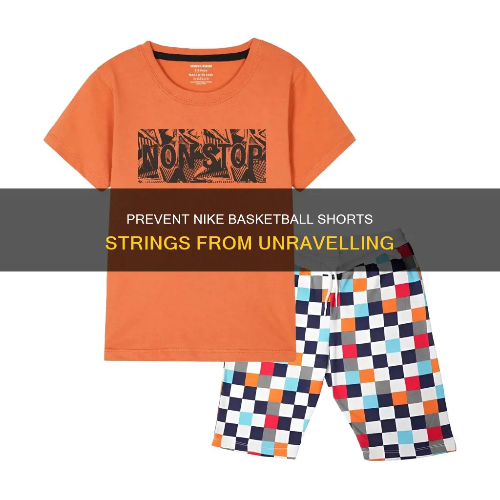how to stop nike basketball shorts strings