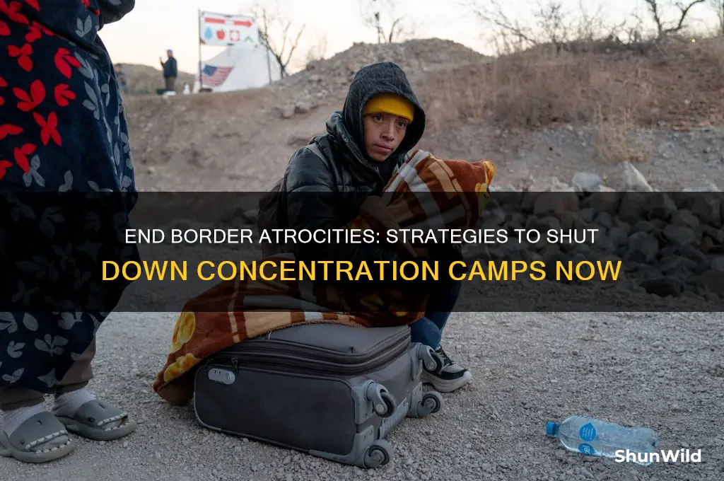 how to stop the concentration camps at the border