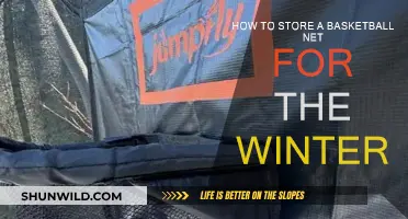 Storing Your Basketball Net for Winter: A Step-by-Step Guide
