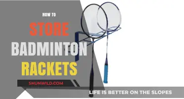 Storing Badminton Rackets: Tips for Longevity
