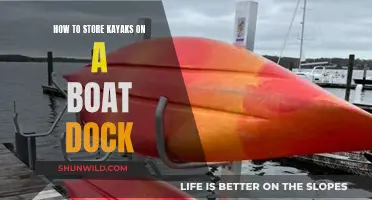 Storing Kayaks: Using Your Boat Dock Space Efficiently