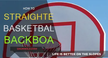Straightening Your Basketball Backboard: Easy DIY Fixes