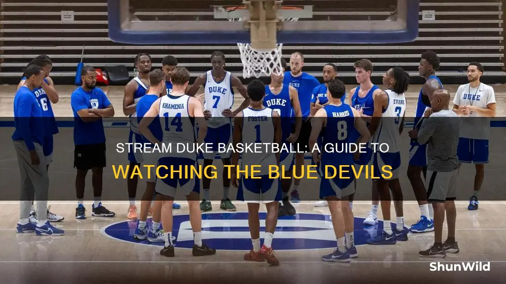 how to stream duke basketball