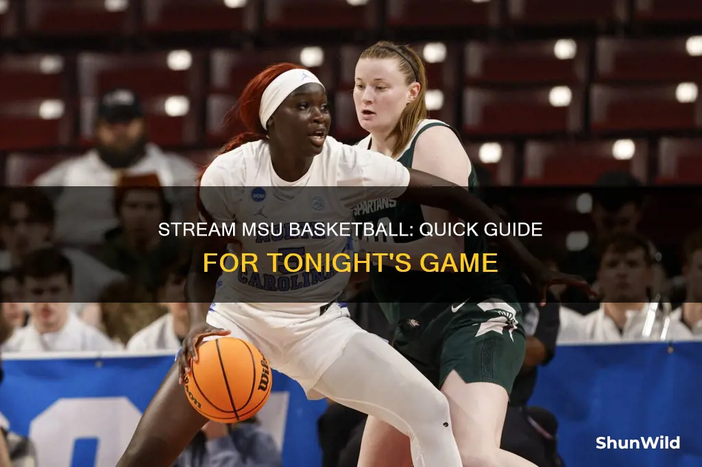 how to stream msu basketball tonight