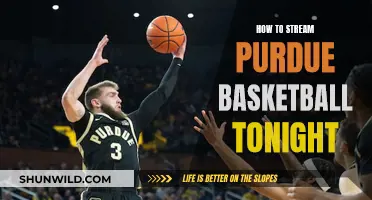 Purdue Basketball Streaming Guide: Watch the Action Tonight!