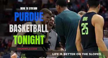 Stream Purdue Basketball Tonight: A Step-by-Step Guide