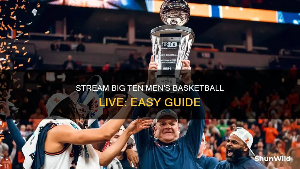 how to stream the big ten men