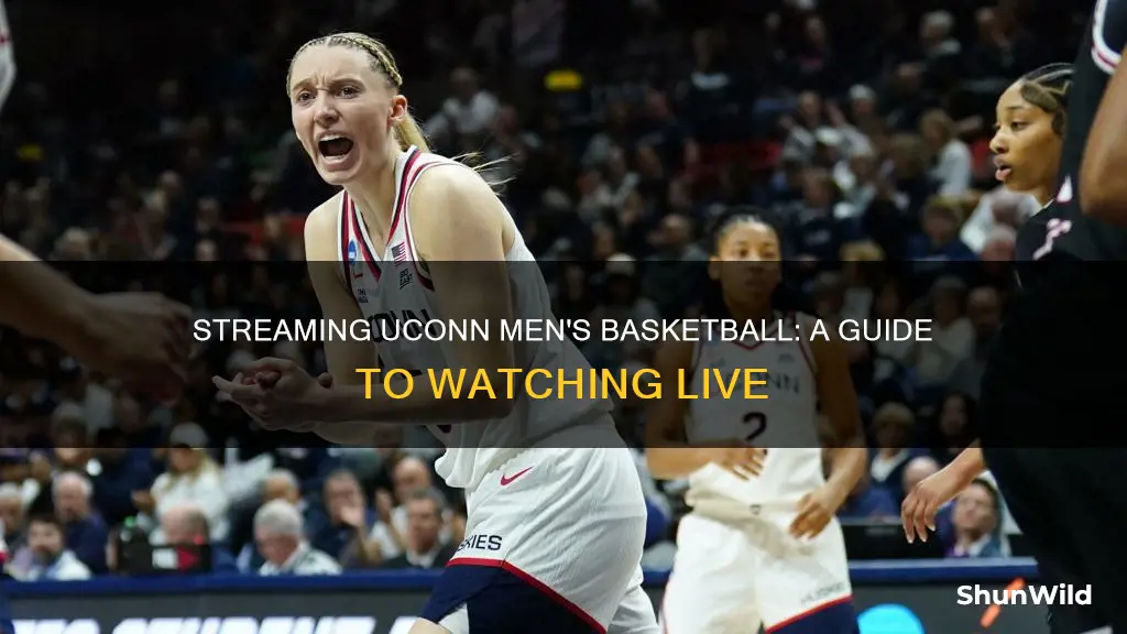 how to stream uconn men