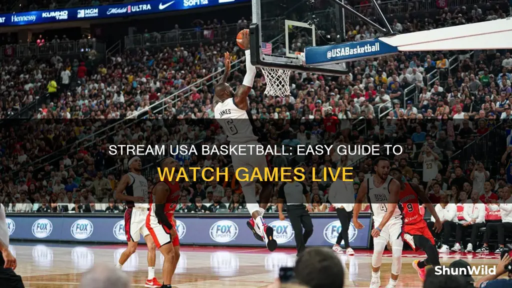 how to stream usa basketball