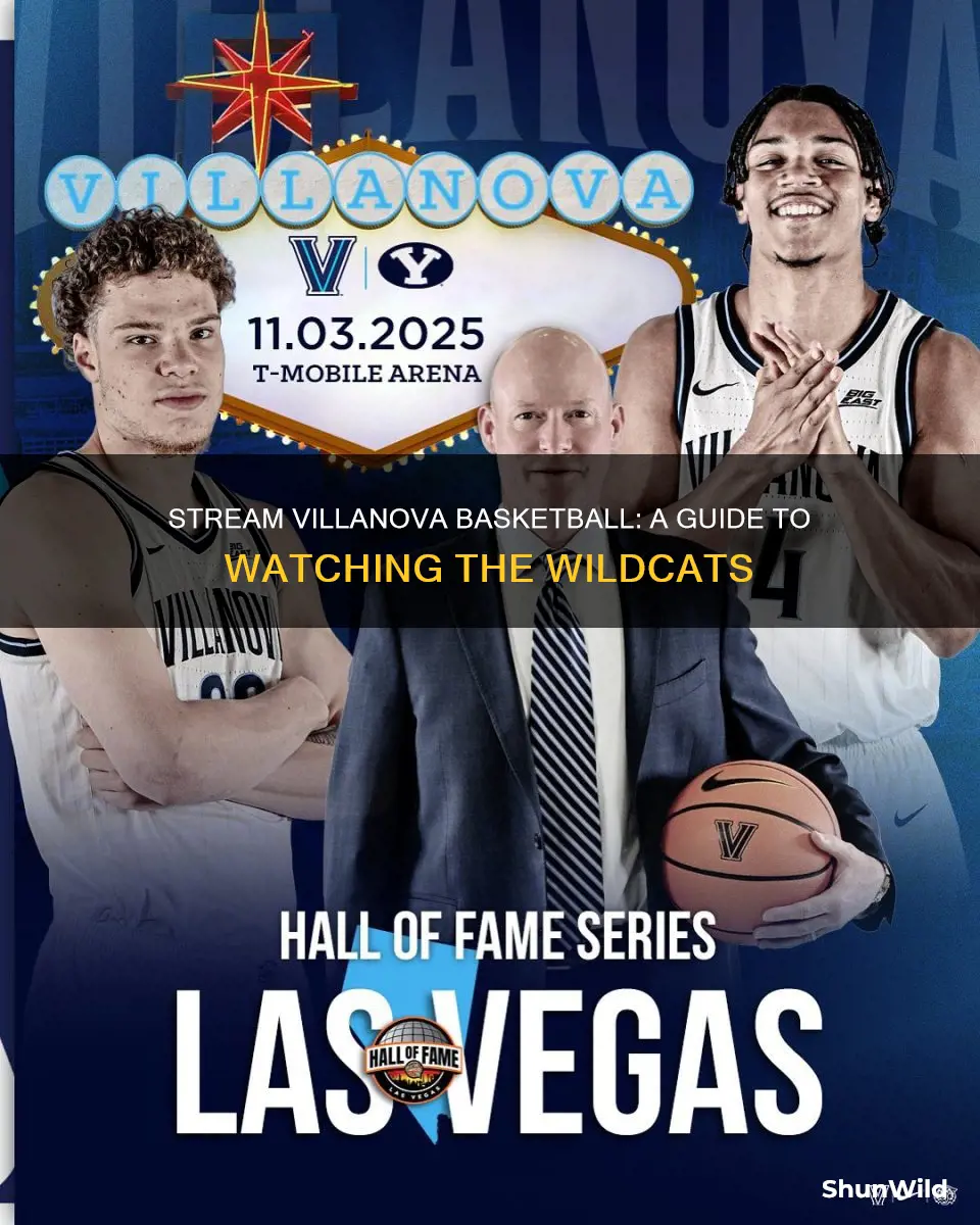 how to stream villanova basketball