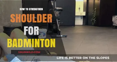 Shoulder Strength Training for Badminton Players