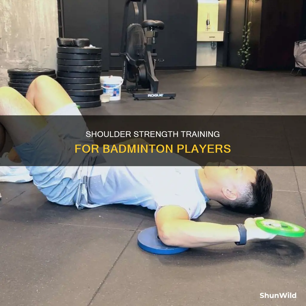 how to strengthen shoulder for badminton