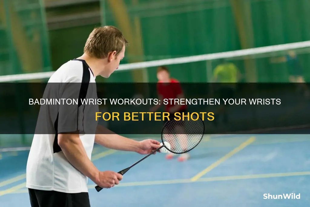 how to strengthen the wrist for badminton
