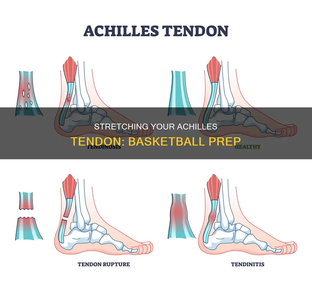 how to stretch achilles tendon before basketball