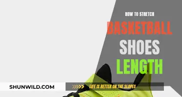 Stretching Your Basketball Shoes: Lengthening Techniques for Comfort