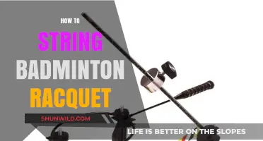Stringing Your Badminton Racquet: A Step-by-Step Guide