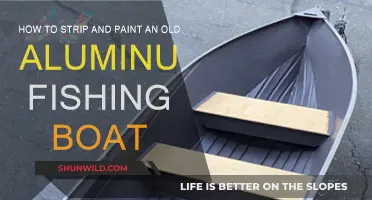 Transforming Old Aluminum Fishing Boats: Stripping and Painting