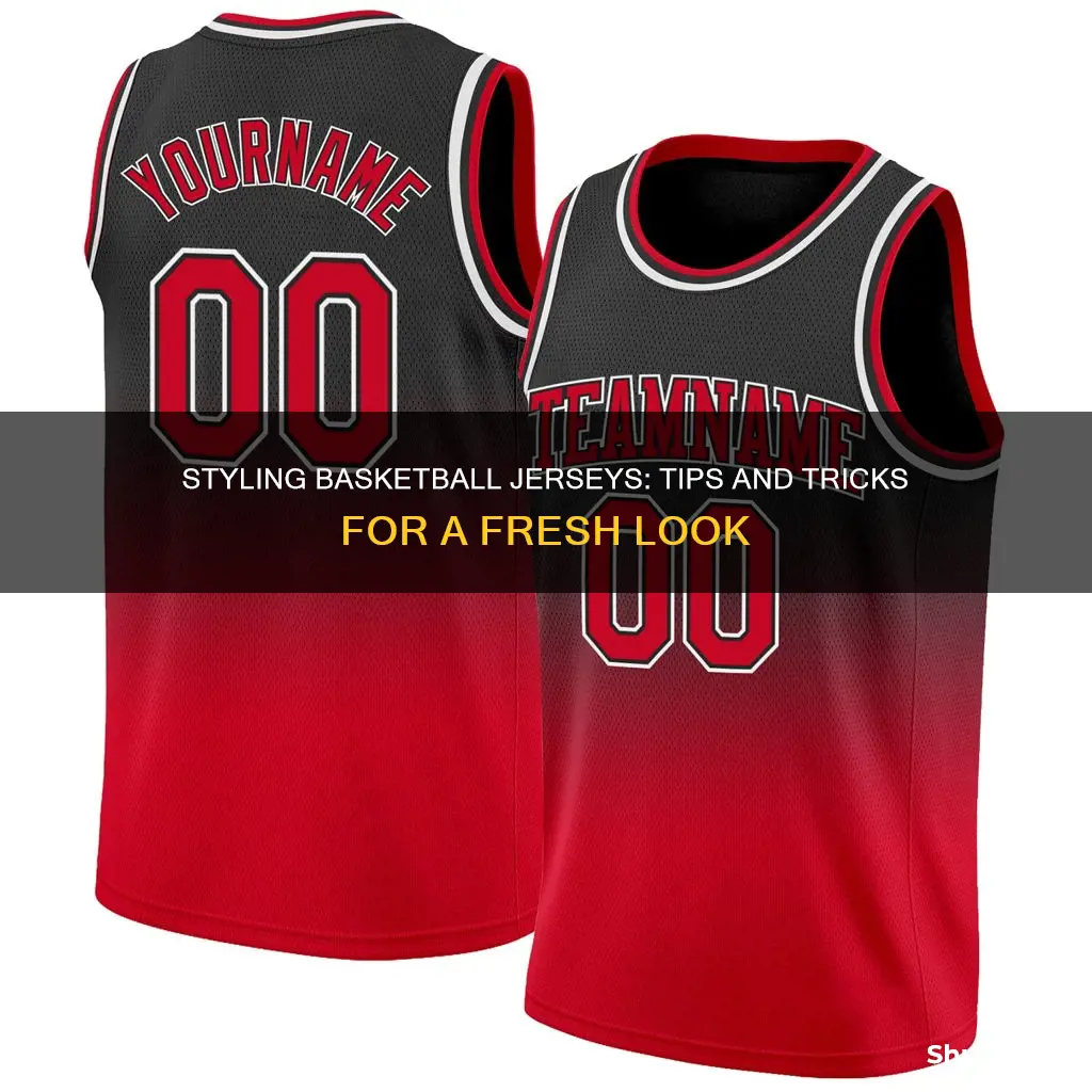 how to style basketball jerseys