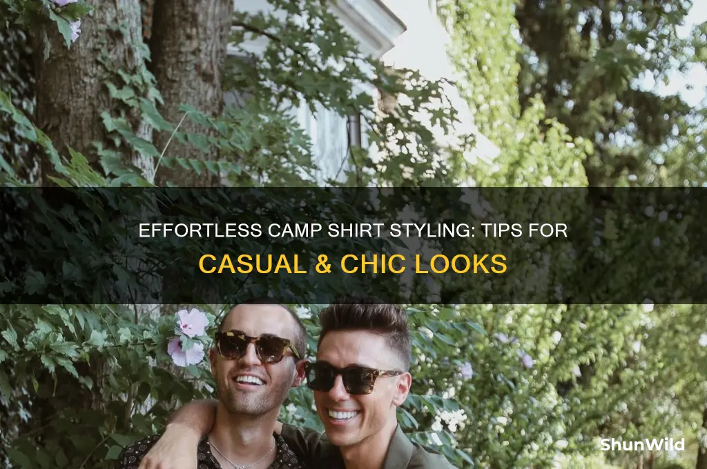 how to style camp shirt